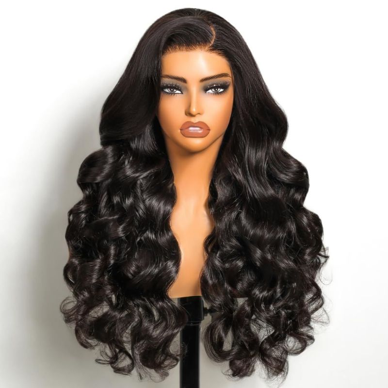 5x5 body wave lace closure wig