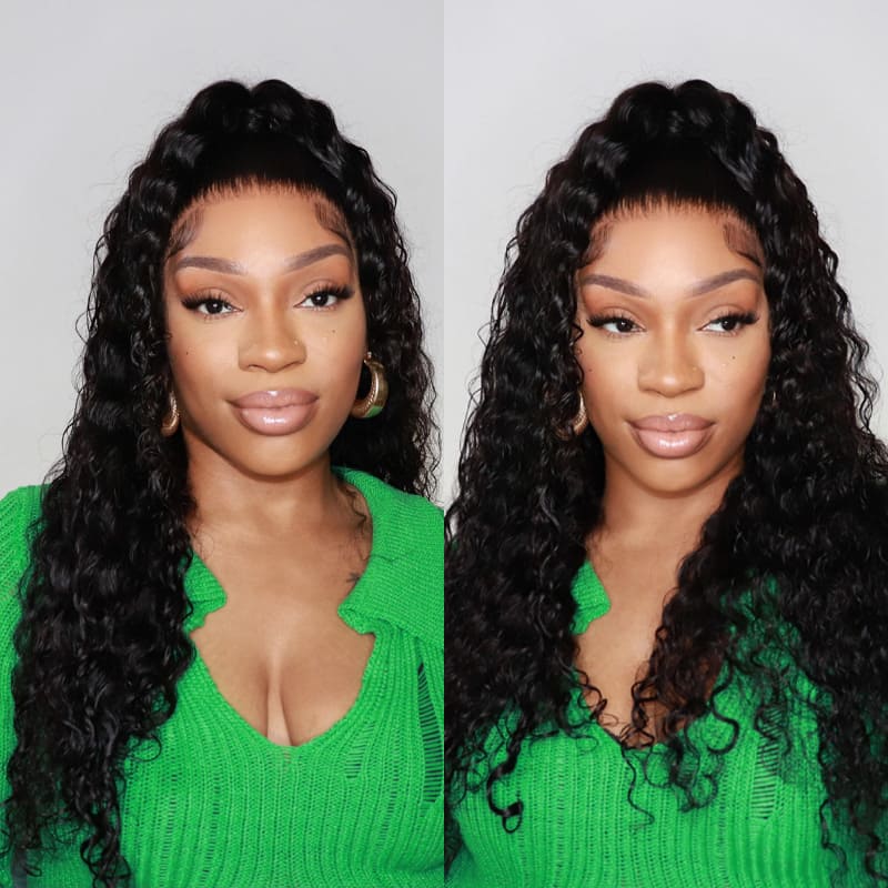 water wave 360 lace wigs