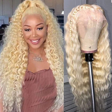 613 Blonde 13x4 Lace Wig Best Cheap Colored Wigs