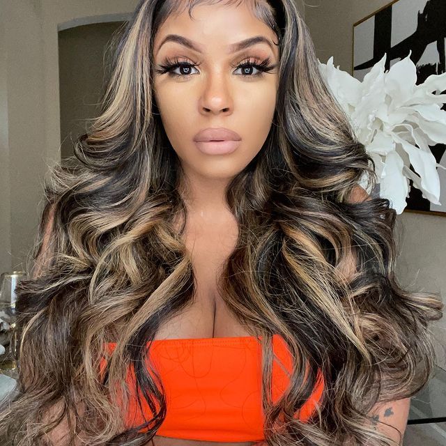 $189=2WIGS |22 Inch 8X5 Pre Cut Lace Water Wave+20 Inch  8X5 Pre Cut Lace Highlight Body Wave Wigs