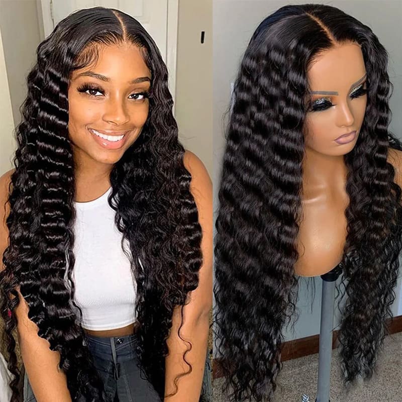 Deep Wave U Part Wig