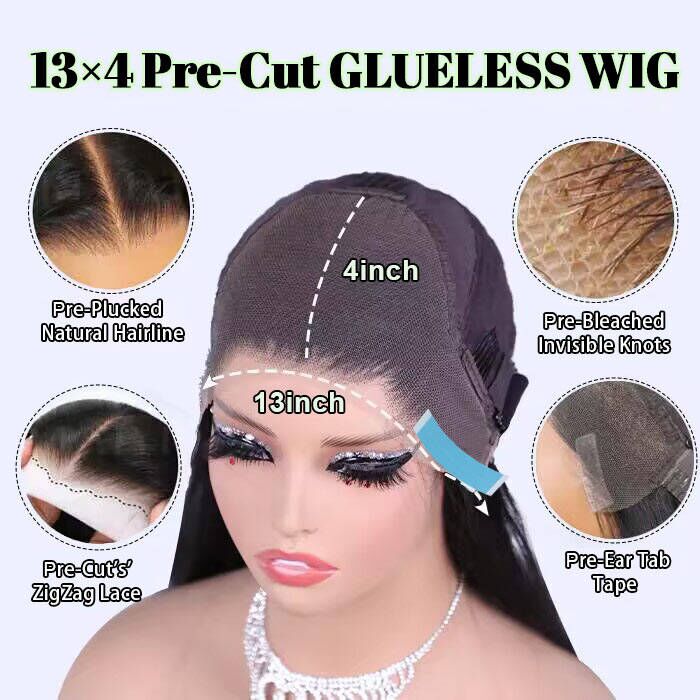 Pre Everything 13x4 Glueless Wear Go Wigs