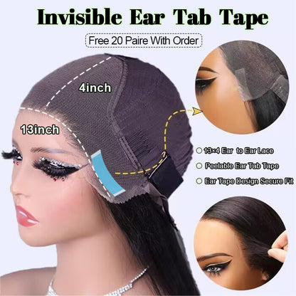 Ear to Ear Tapes1 3x4 Glueless wig