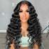 Full Lace Human Hair Wigs Loose Deep Wave