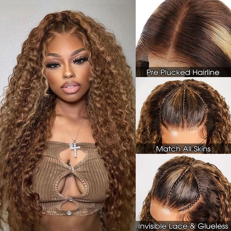 P427 Highlight 360 HD lace wig