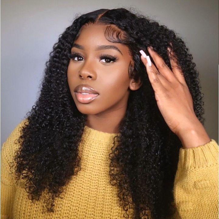 $189= 2 Wigs | 20inch Jerry Curly 8x5 Pre Everything Glueless Wig +20inch 8x5 P4/27 Highlight Deep Wave Lace Closure Wig Pre Cut Hd Lace