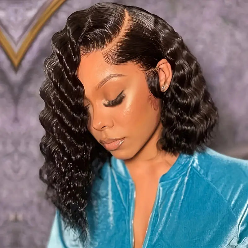 Short Bob 4x4 Lace Closure Wig