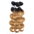 T1B27 2 tone ombre body wave bundles