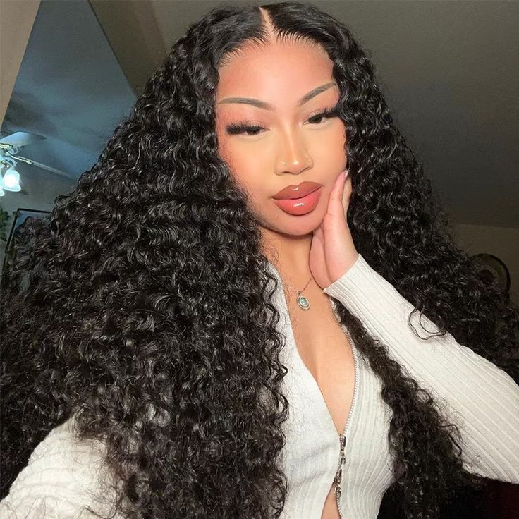 Water Wave Lace Front Human Hair Wig