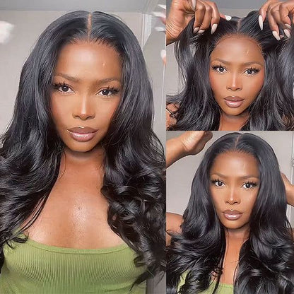 $189 = 2 Wigs | Highlight 1B /27 Straight Wig 8x5 Pre Cut Lace Wig 20&quot;+22&quot; HD Lace Body Wave 8x5 Lace Closure Wig