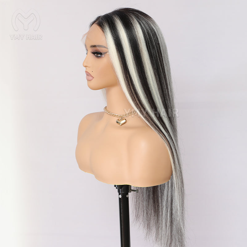 grey highlith wig