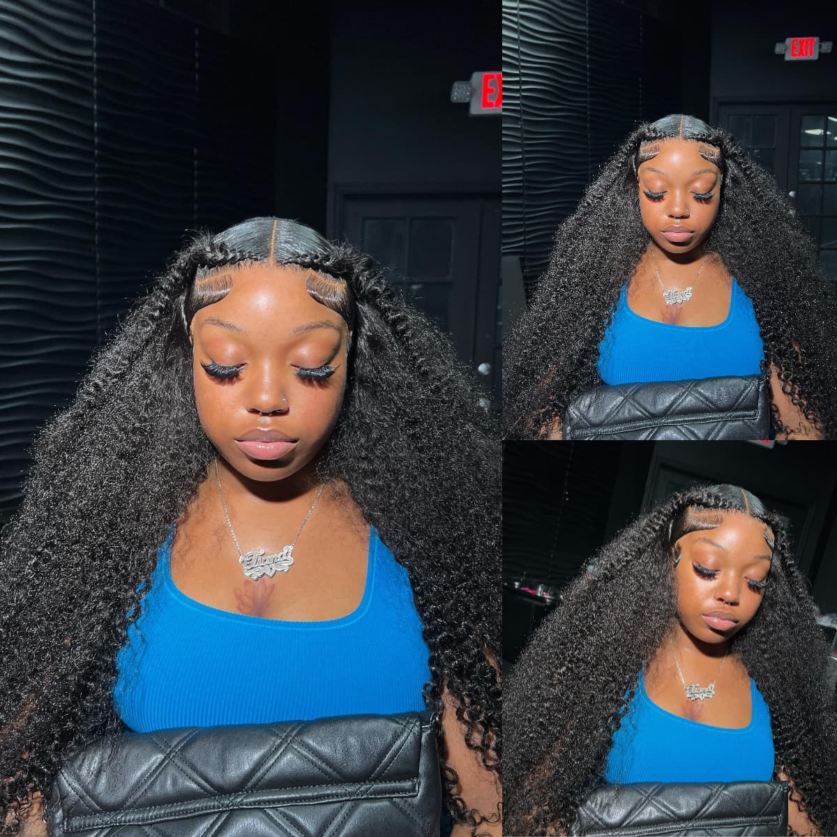 Pre Braided Wig 13X4/13X6 Deep Wave Lace Front Human Hair Ready To Go Glueless Bleached Knots HD Lace Wigs