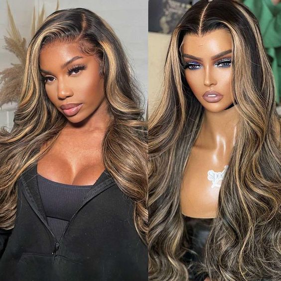 $189=2WIGS |22 Inch 8X5 Pre Cut Lace Water Wave+20 Inch  8X5 Pre Cut Lace Highlight Body Wave Wigs