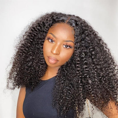 Kinky Curly 5x5 Glueless Lace Wigs