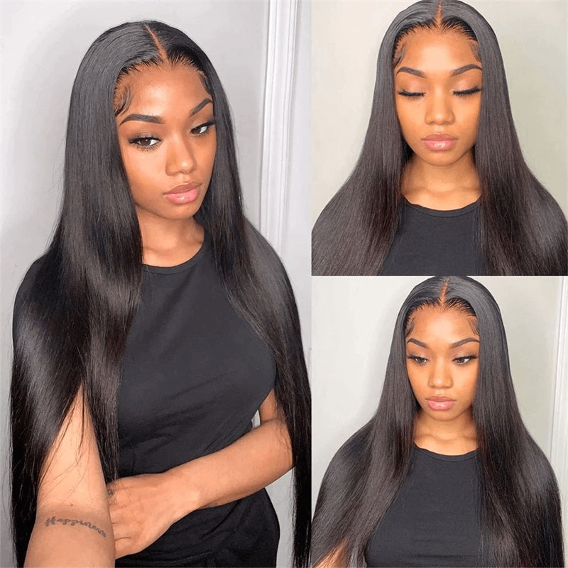 Straight Lace Closure Wig