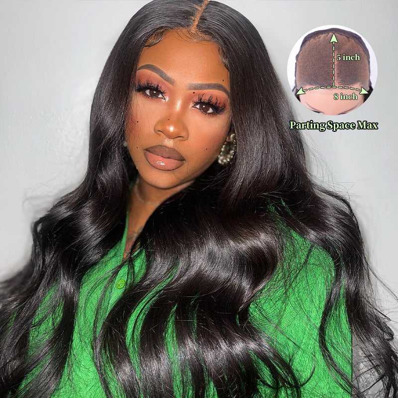 Pre Everything Wig Pre-Bleached 8X5 Wear Go Glueless Body Wave Lace Closure Wigs Pre Cut HD Lace Wig