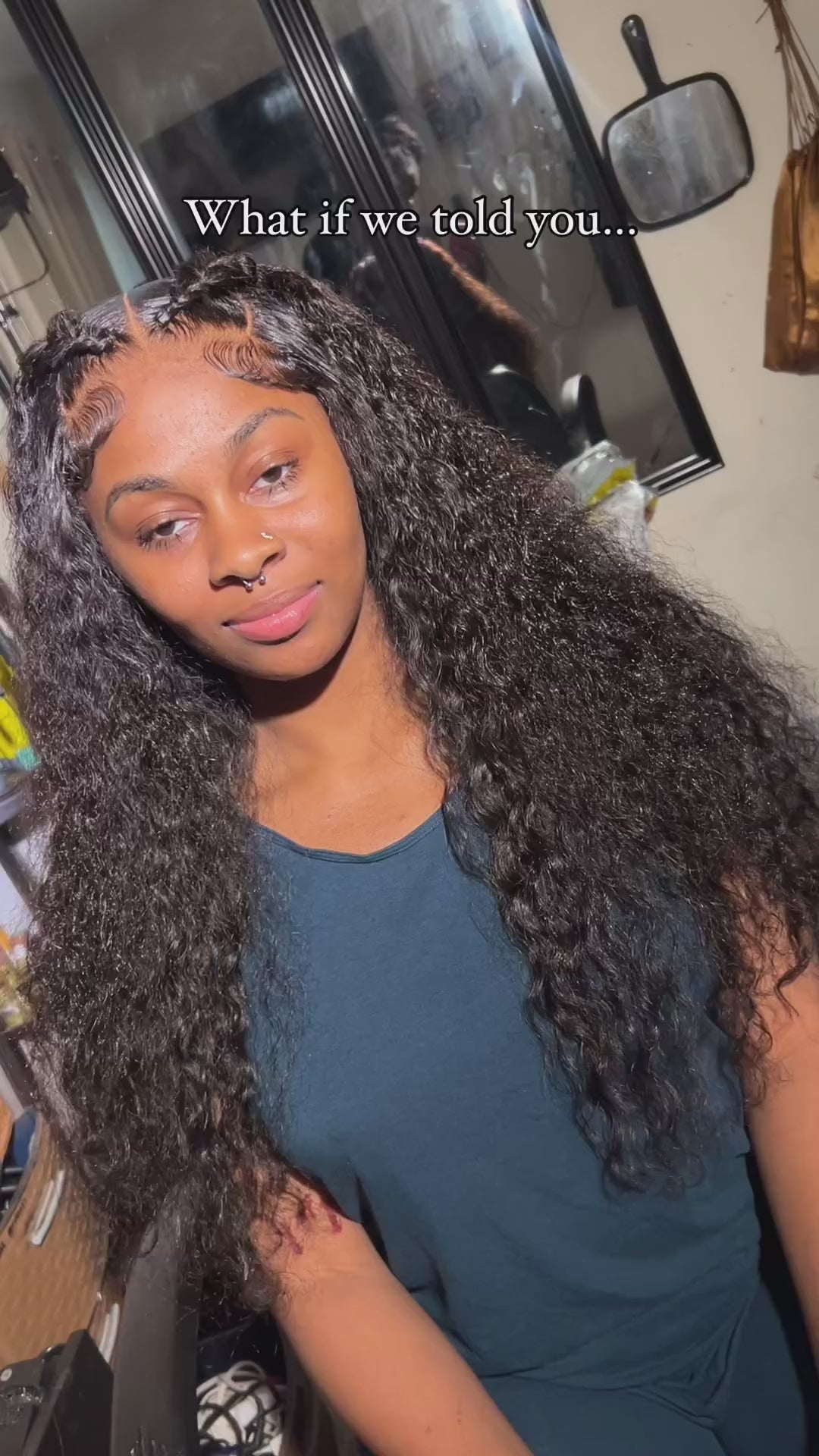 Water Wave 13x6 Glueless HD Lace Front Wigs Pre Plucked Pre Bleached Upgrade Put On And Go