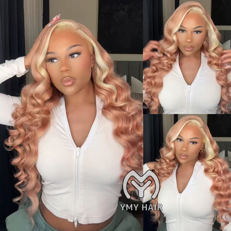 blonde highlight 16/613 hd lace wigs