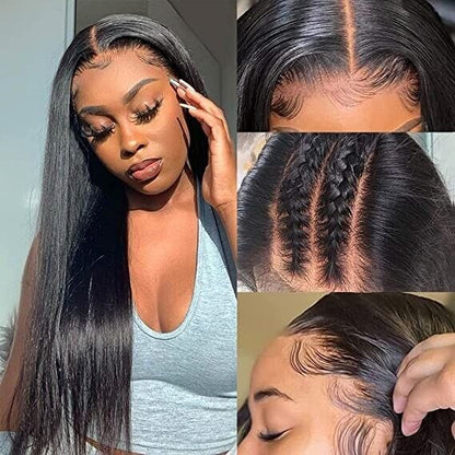 13x6 Straight Lace Frontal Wig