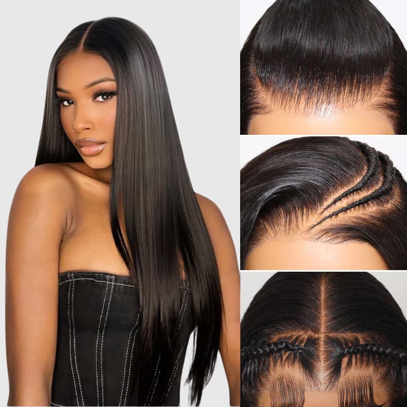 8x5 straight lace wigs