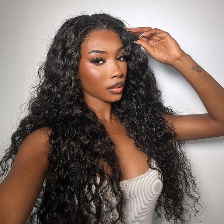 $189=2WIGS |22 Inch 8X5 Pre Cut Lace Water Wave+20 Inch  8X5 Pre Cut Lace Highlight Body Wave Wigs