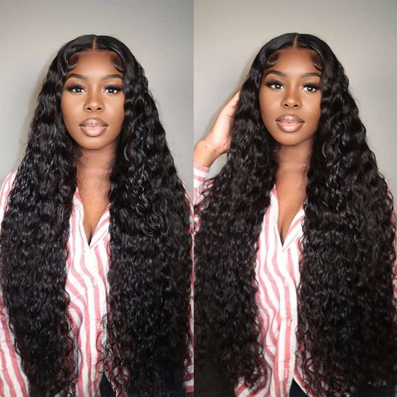 $189=2WIGS |22 Inch 8X5 Pre Cut Lace Water Wave+20 Inch  8X5 Pre Cut Lace Highlight Body Wave Wigs