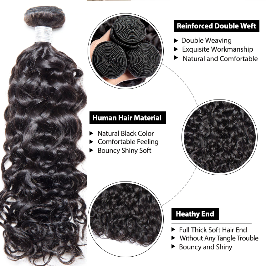 water wave lace closure