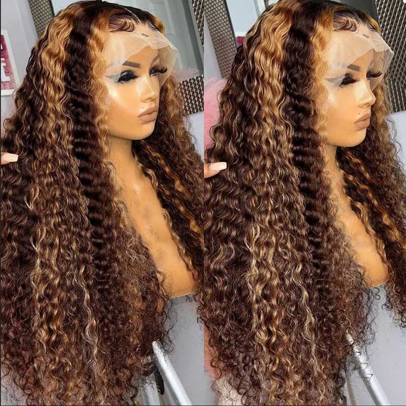 [Upgrade 3th 360] Highlight New Tech Upgrade Glueless 360 HD Lace Wigs With Invisi-Strap Snug Fit Pre Everthing Wigs